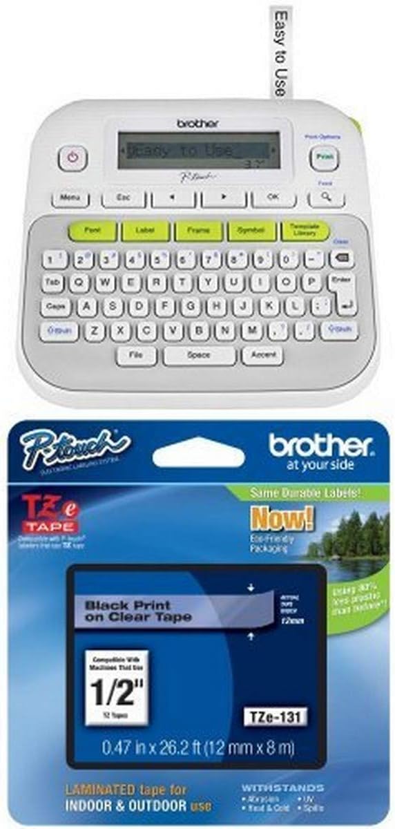brother p touch pt d210 label maker