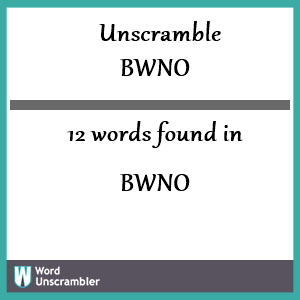 bwno meaning