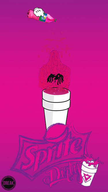 dirty sprite wallpaper