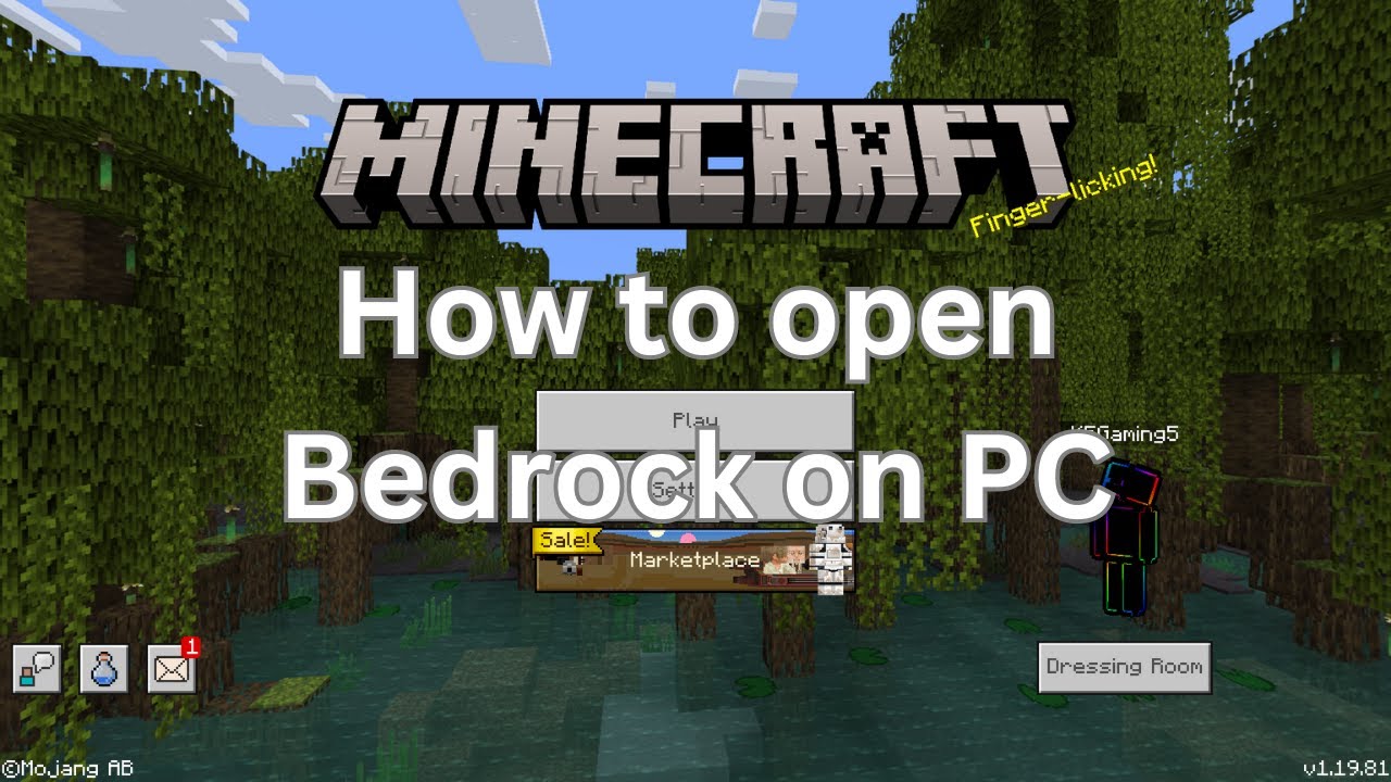 how to play bedrock edition on pc