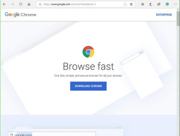 download google chrome for windows 10 offline installer