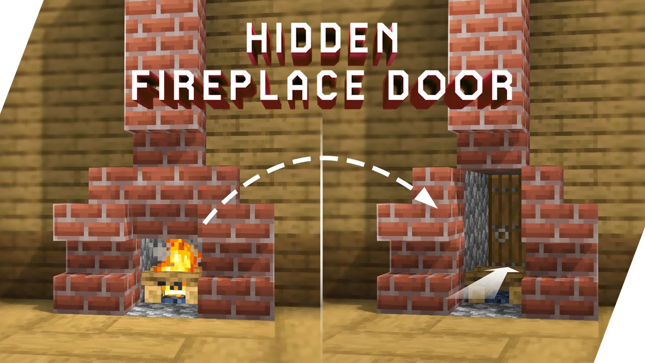 minecraft fireplace door