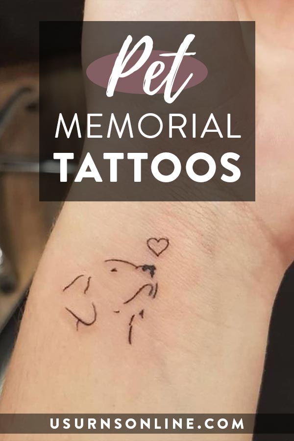 dog memory tattoos