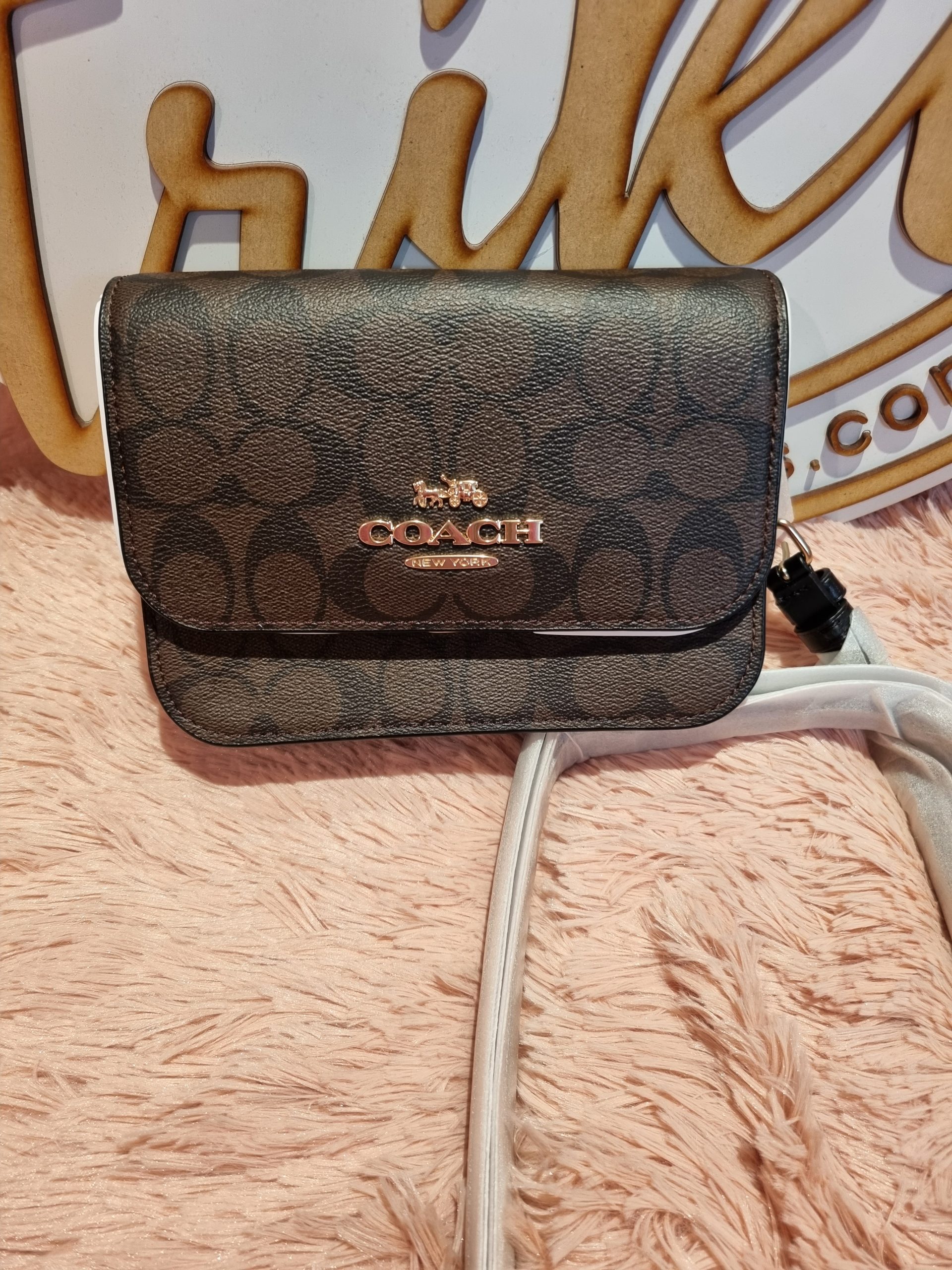 bolsa coach crossbody