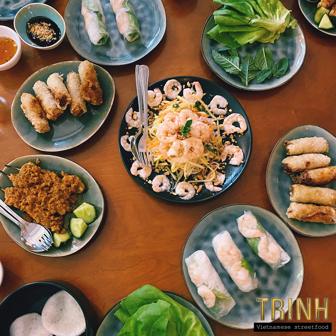 trinh - vietnamese streetfood menu