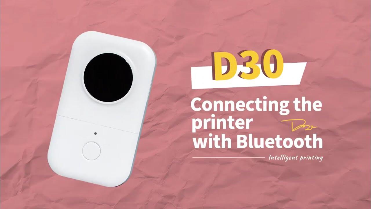 phomemo d30 not connecting