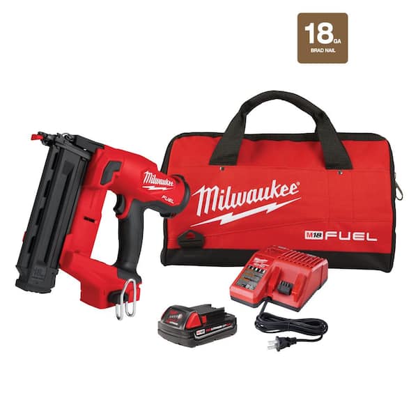 milwaukee brad nail gun