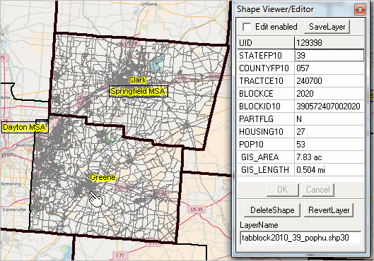 tigerline shapefile