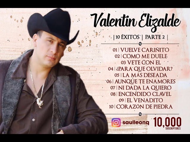 valentin elizalde canciones