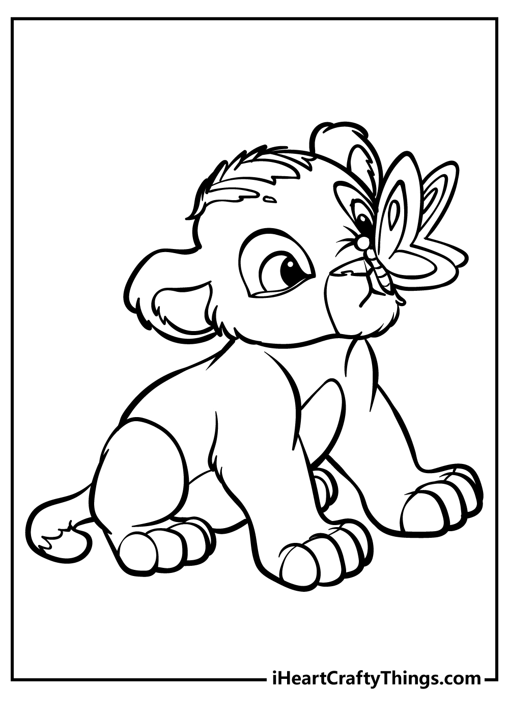 lion king coloring