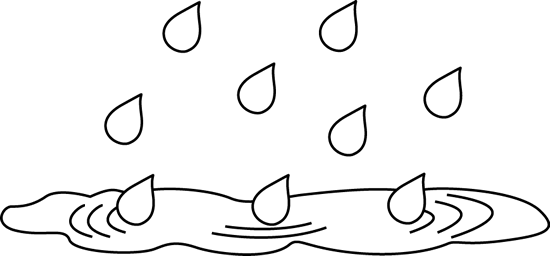 water black and white clipart