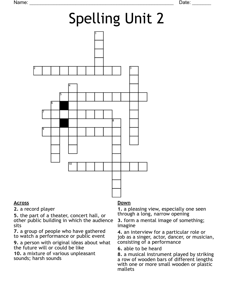 narrow opening crossword