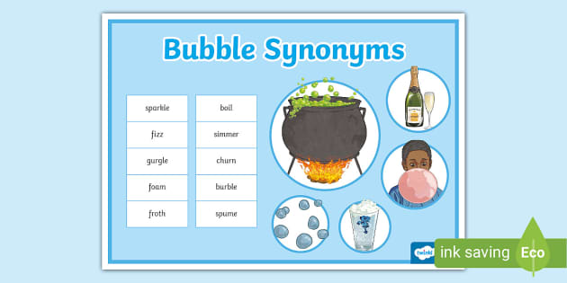 bubble synonym