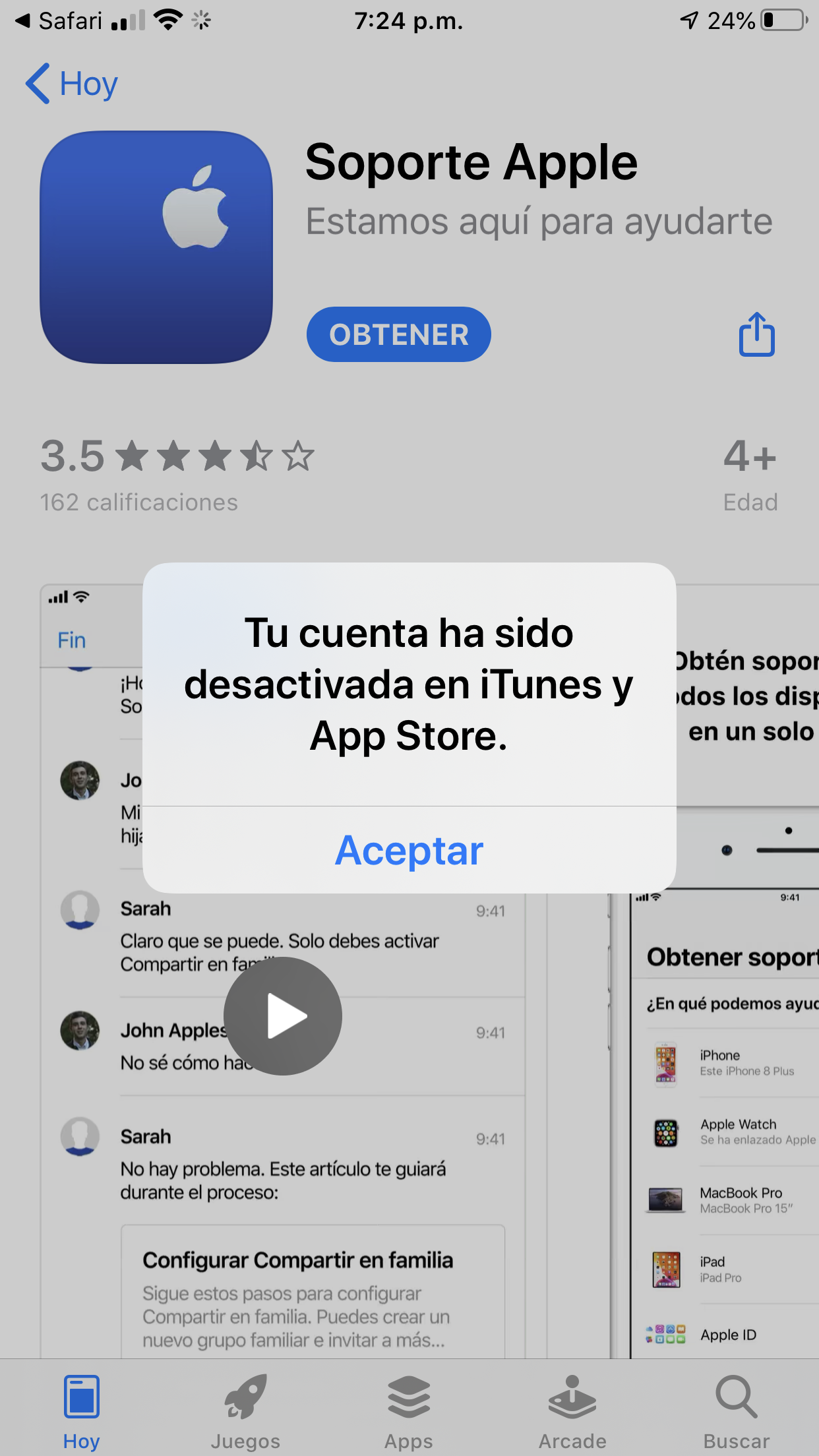 que hacer cuando tu apple id ha sido desactivado