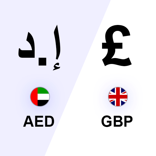 convert gbp into aed