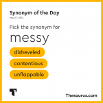 disheveled synonym