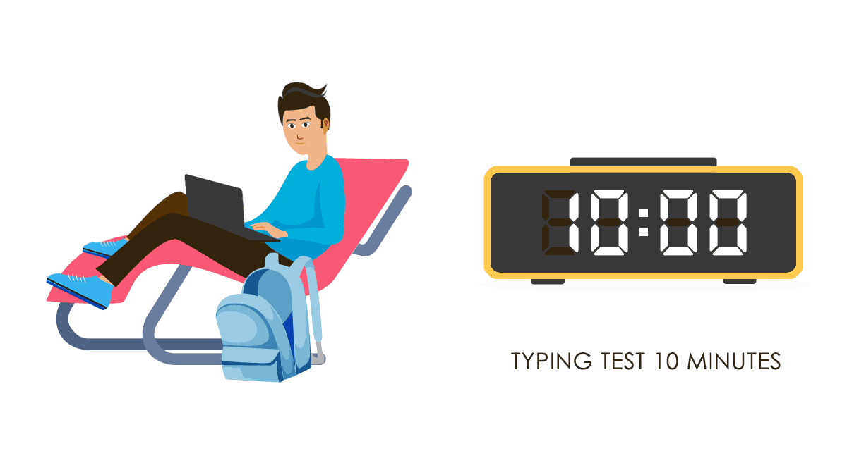 typing speed test online 10 minutes