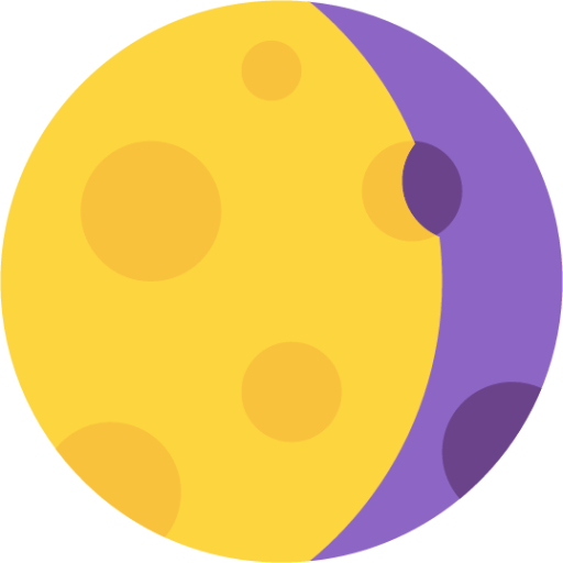 waning gibbous emoji