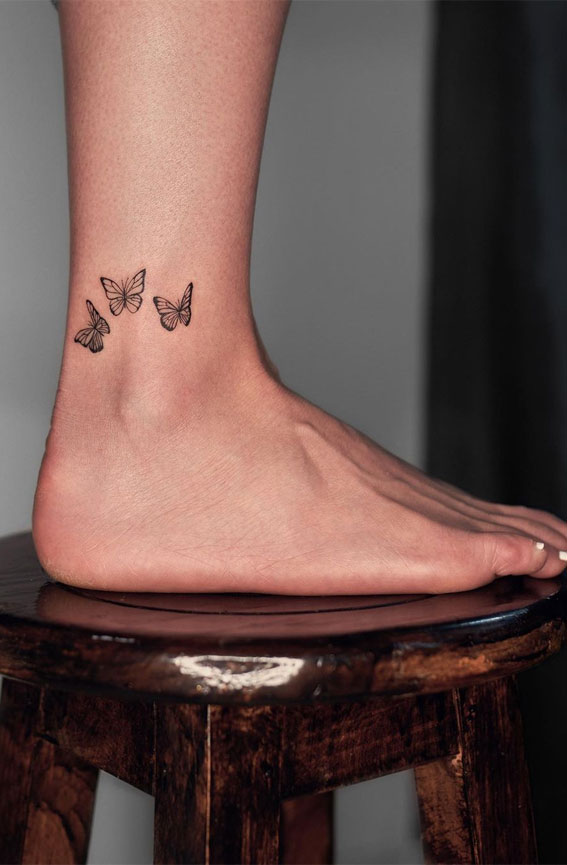 womens tattoos ankle