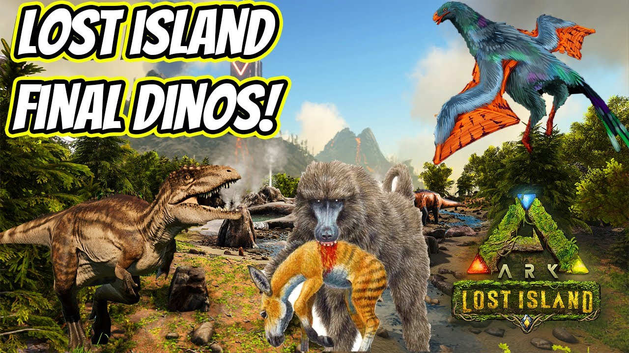 ark lost island dinos