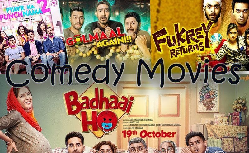 hindi comedy full movie list