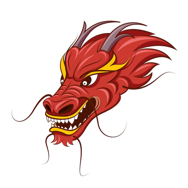 cabeza de dragon chino