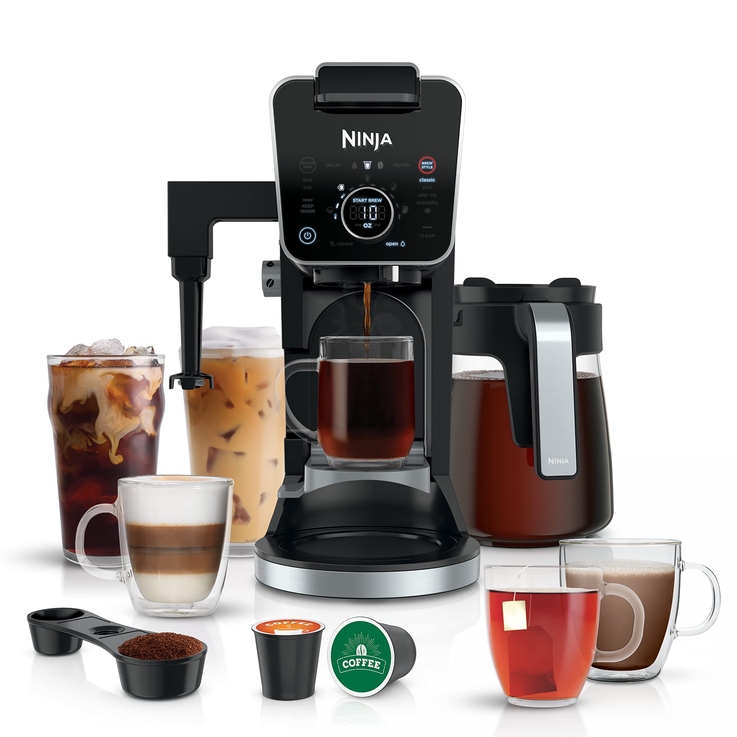 ninja single serve dual brew coffee maker