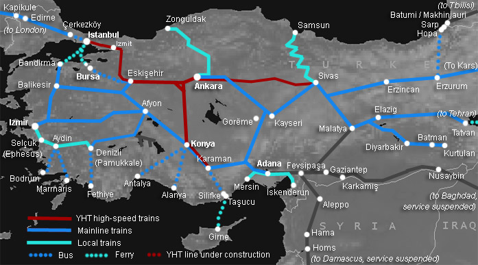 cairo to istanbul train