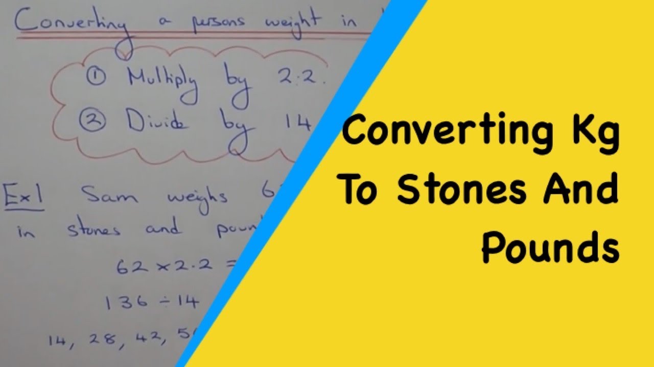 calculate kilograms to stones