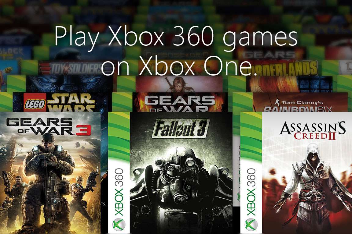 can xbox 360 games be played on xbox one console