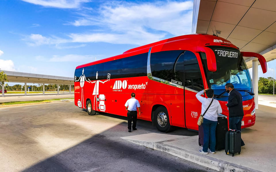 cancun airport to playa del carmen ado bus