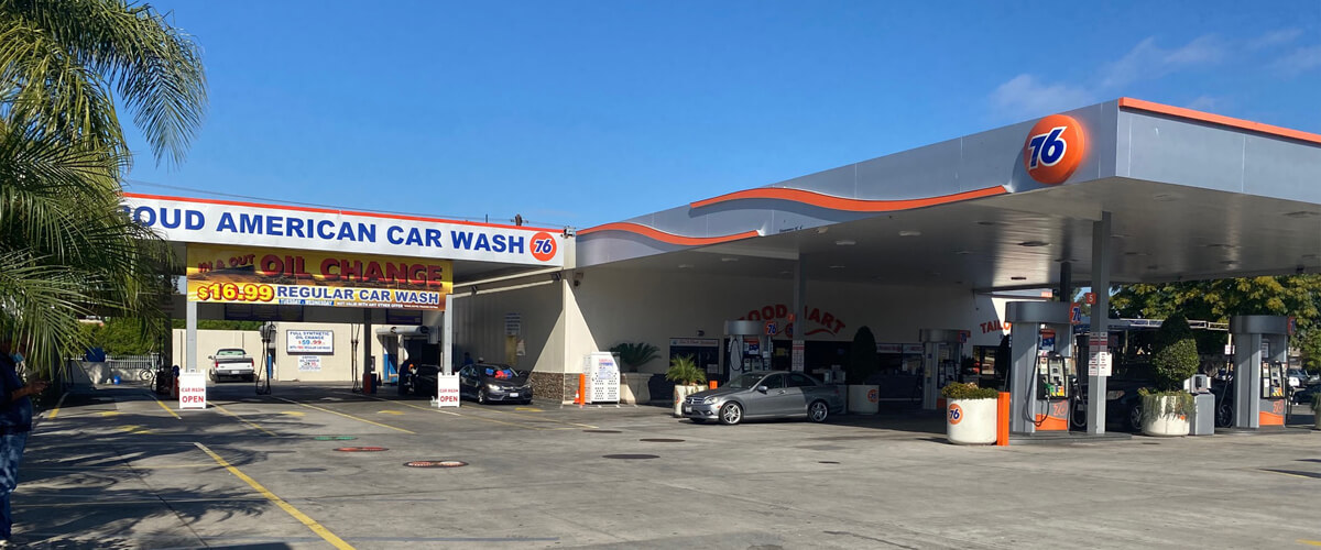 car wash gas station near me