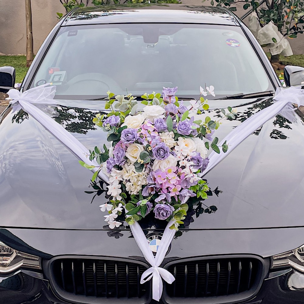 car wedding decoration