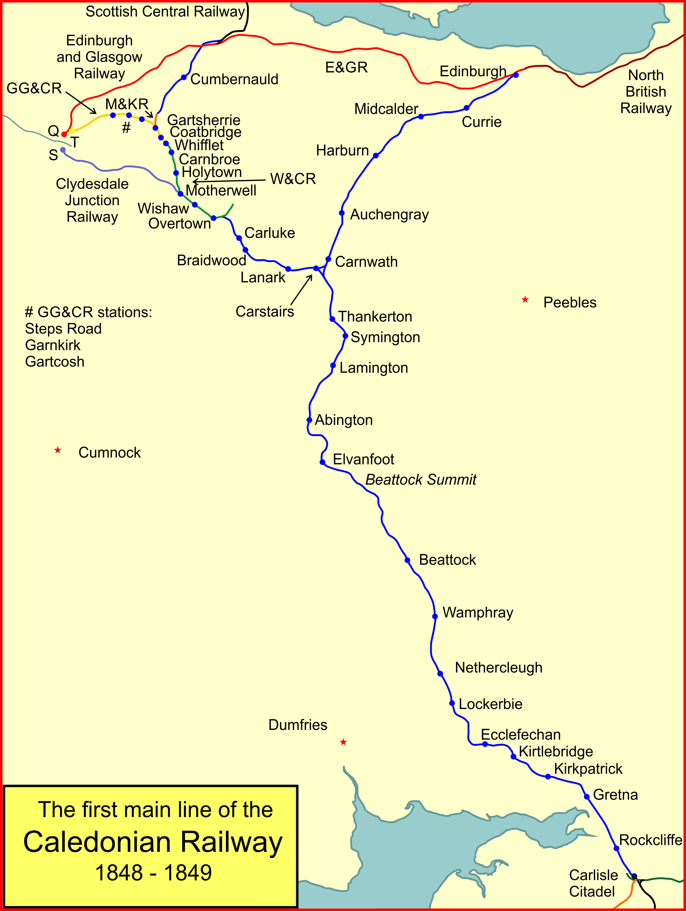 carluke to edinburgh train