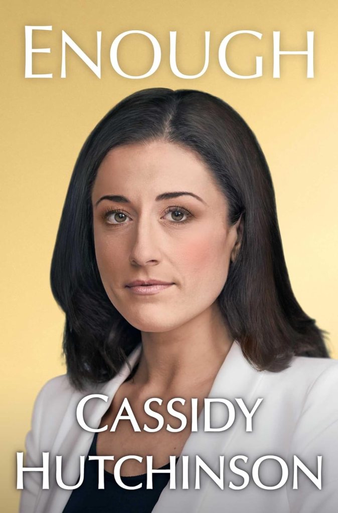 cassidy hutchinson book best seller list