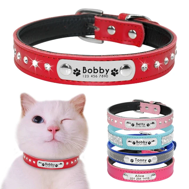 cat collar customizable