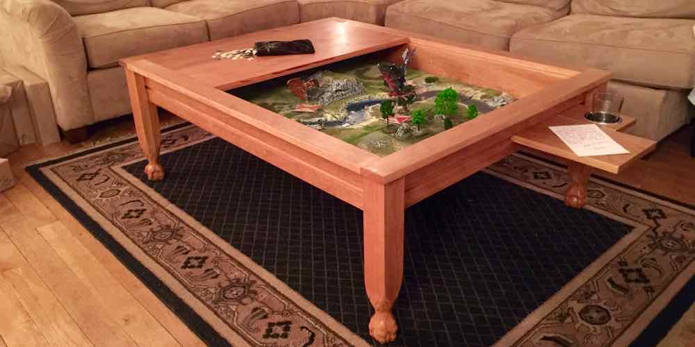 build your own board game table