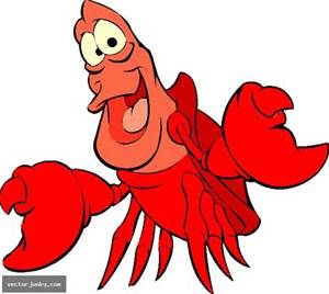 is sebastian a lobster or crab