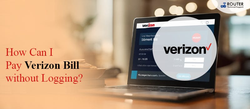 pay verizon bill without logging in