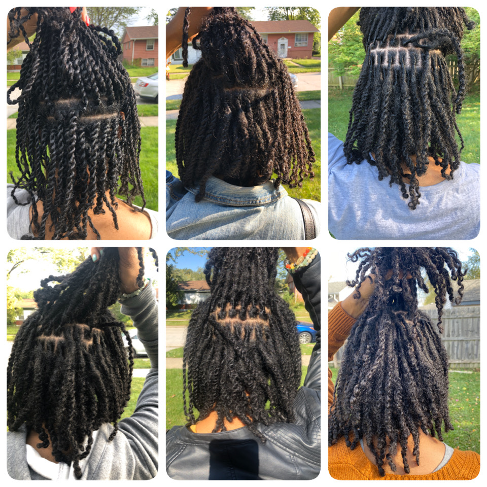 two strand twists