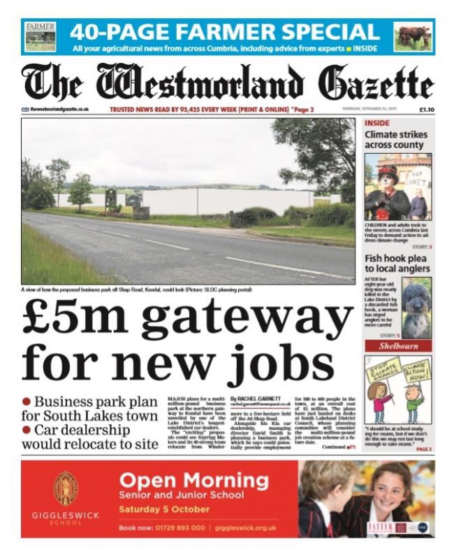 westmorland gazette news today