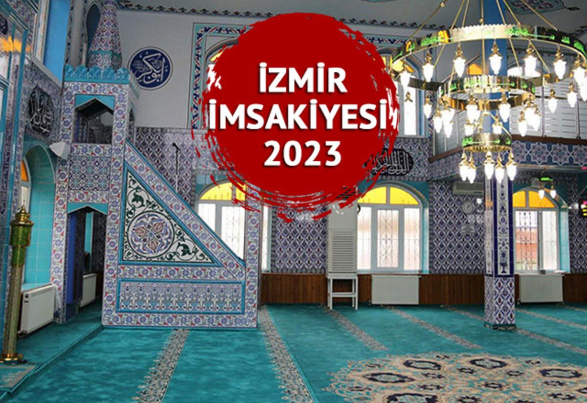 izmirde imsak vakti 2023