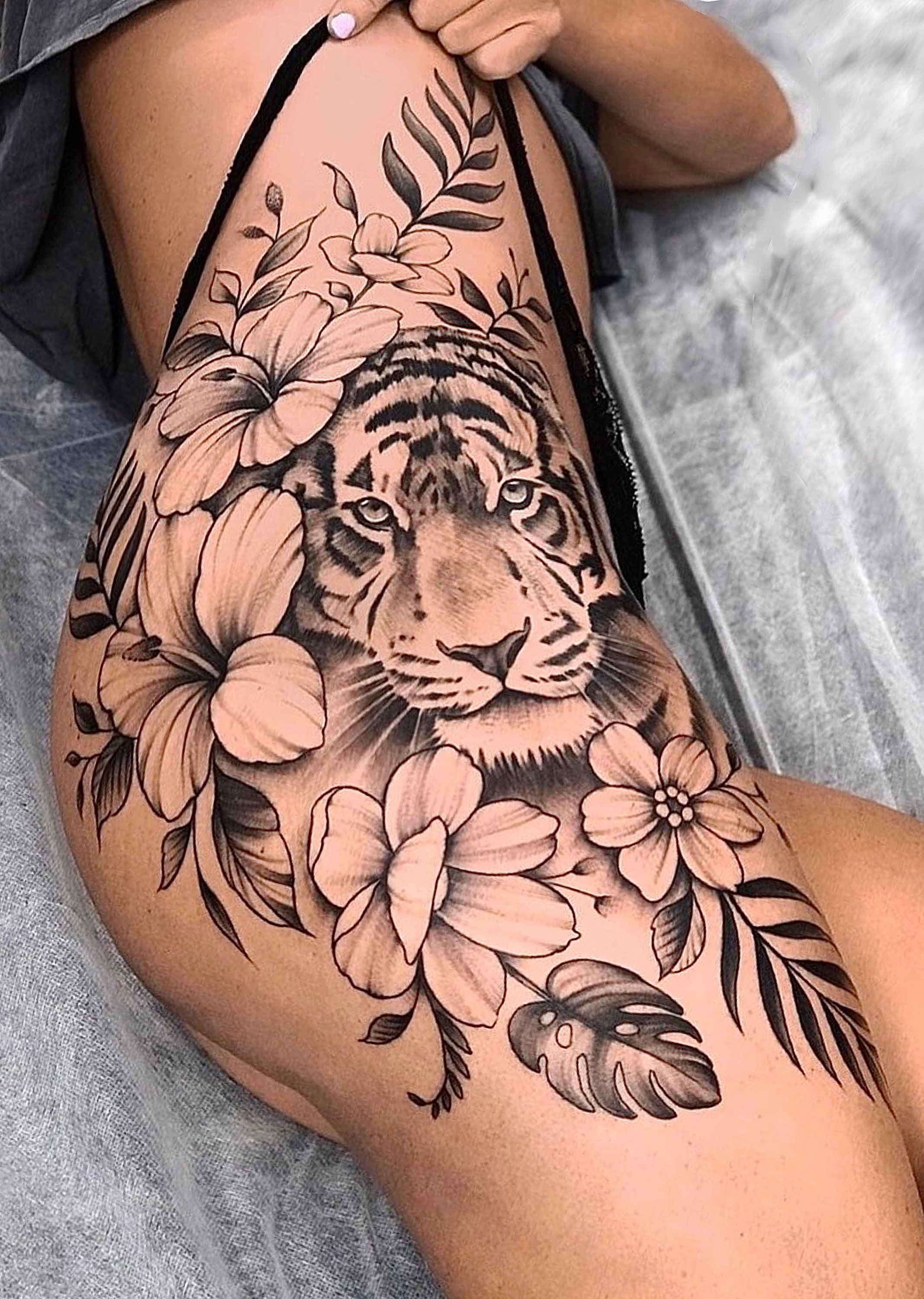 tiger tattoos for women