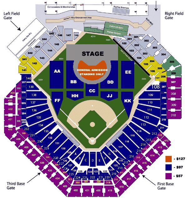 citizens bank park seating chart
