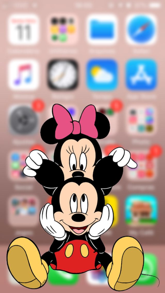 celular fondos de pantalla de mickey mouse