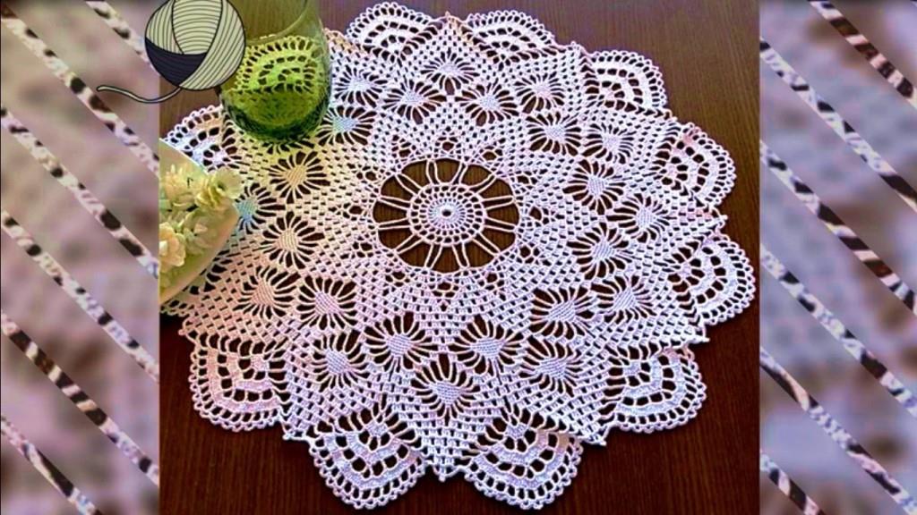 centros de mesa a crochet