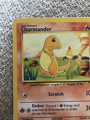 charmander pokemon card 1995 value