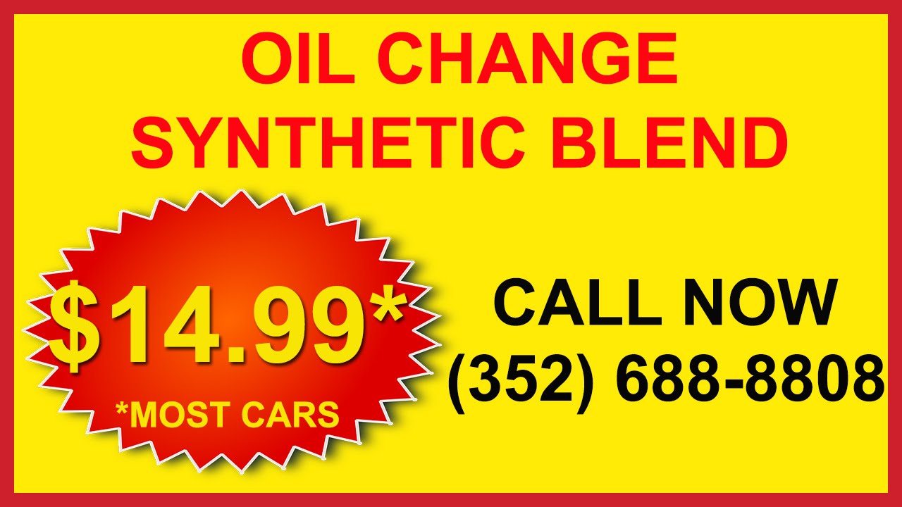 cheapest oil change near me