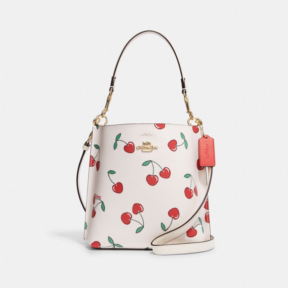 cherry coach bag