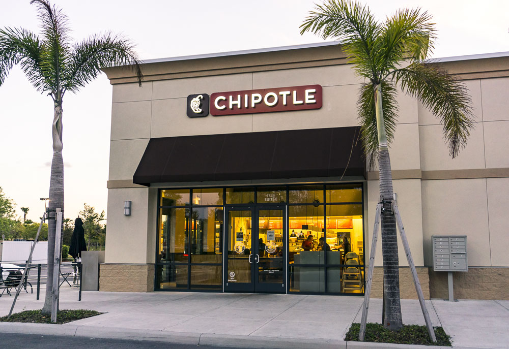 chipotle mexican locations